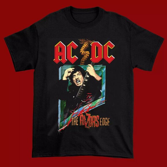 Gildan Other - AC DC Short Sleeve Black Cotton Unisex T- Shirt